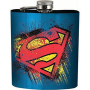 Superman 7oz. Hip Flask