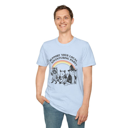 I'd Like to Rage D&D T-Shirt - Barbarian Class Tee