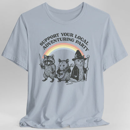 I'd Like to Rage D&D T-Shirt - Barbarian Class Tee