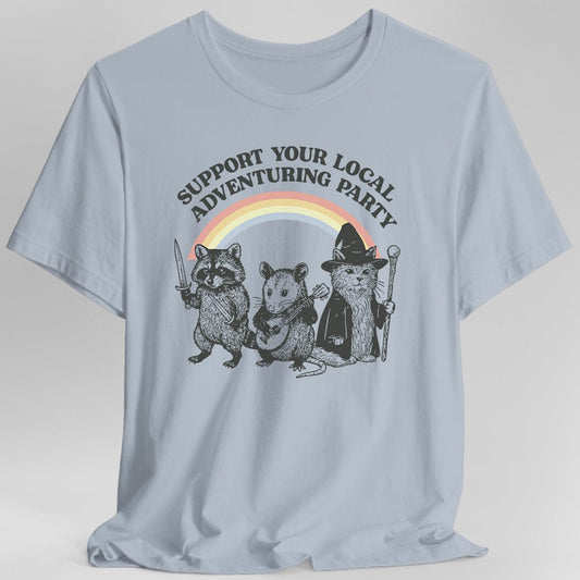 I'd Like to Rage D&D T-Shirt - Barbarian Class Tee