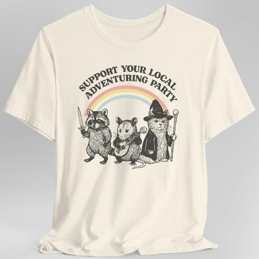 I'd Like to Rage D&D T-Shirt - Barbarian Class Tee