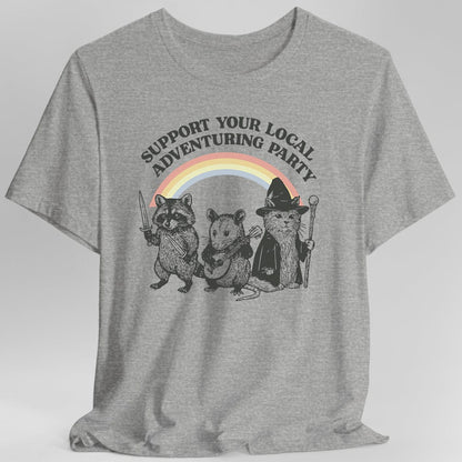 I'd Like to Rage D&D T-Shirt - Barbarian Class Tee