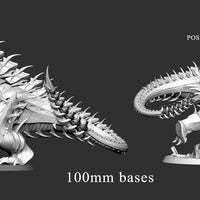 Tarrasques of Chromium - Biomechanical Tarrasque Miniature