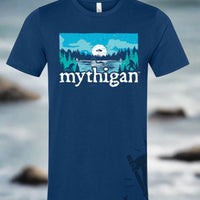 Mythigan™ Unisex T-Shirt(Cool Blue) | A Tee See Tee Exclusive!