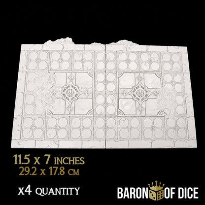 Cathedral of the Martyrs | 11e Terrain Template Set | Shipping Excluded
