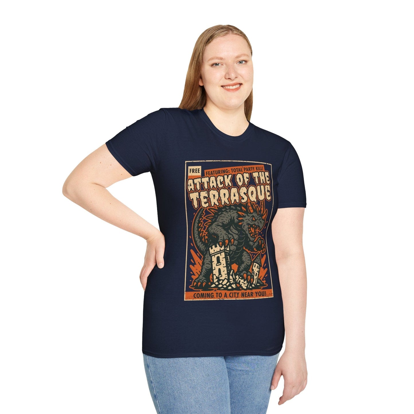 Haunted By My Dice Rolls Kawaii T-Shirt - Halloween D&D Tee