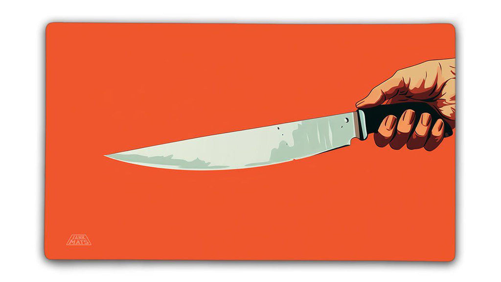 Thats a Knife TCG Playmat or XL Desktop