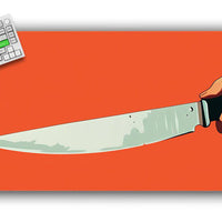 Thats a Knife TCG Playmat or XL Desktop