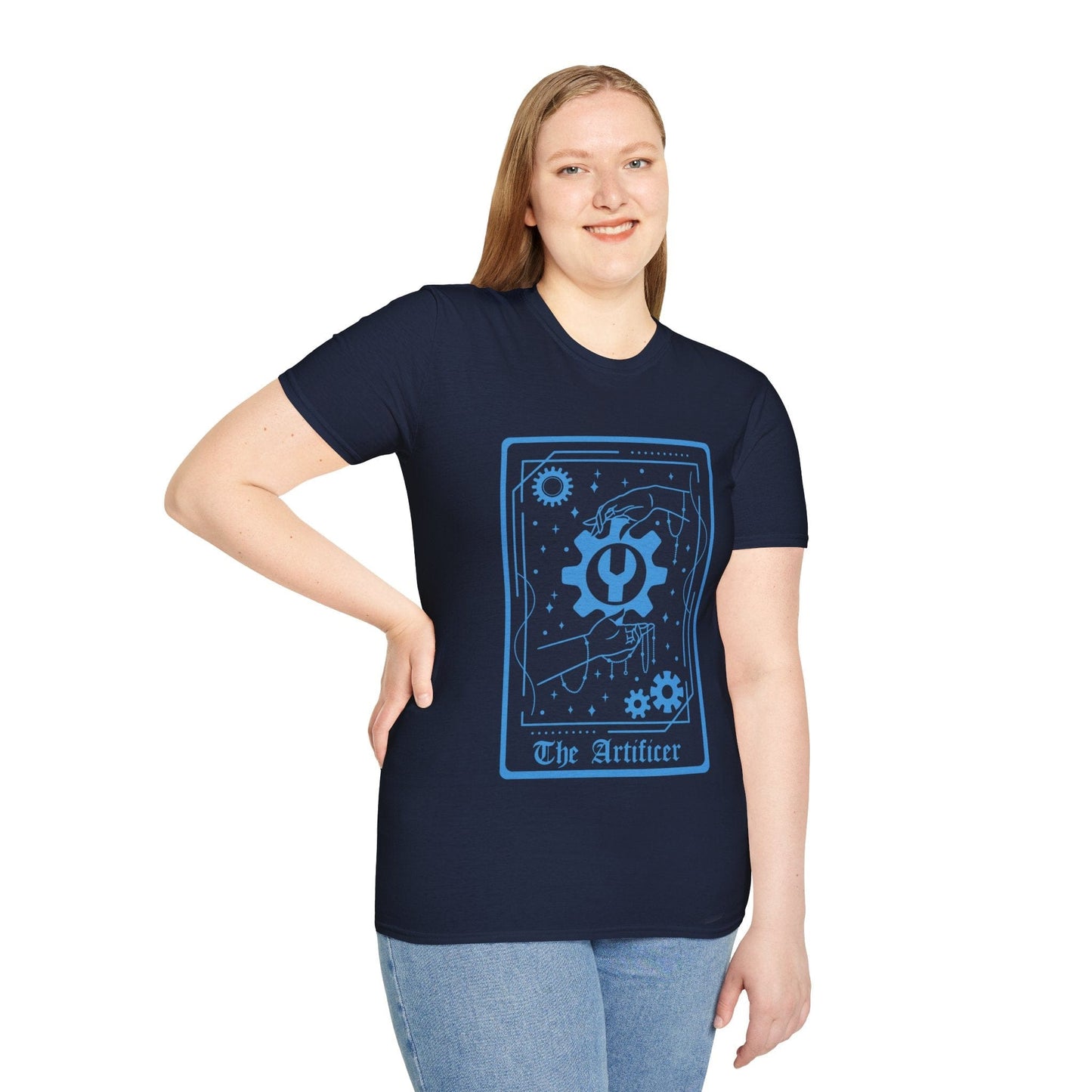 The Artificer Tarot Card T-Shirt - D&D Class Tee