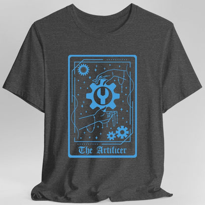 The Artificer Tarot Card T-Shirt - D&D Class Tee