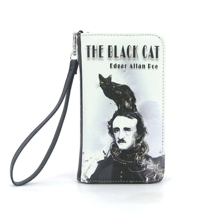 The Black Cat by Edgar Allan Poe Wallet in Vinyl