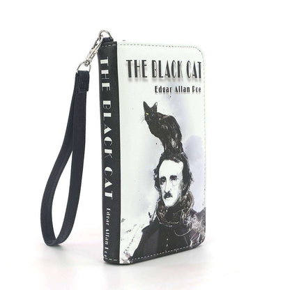 The Black Cat by Edgar Allan Poe Wallet in Vinyl