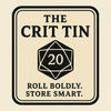 The Crit Tin – Compact Dice Vault for Dungeons & Dragons Adventurers
