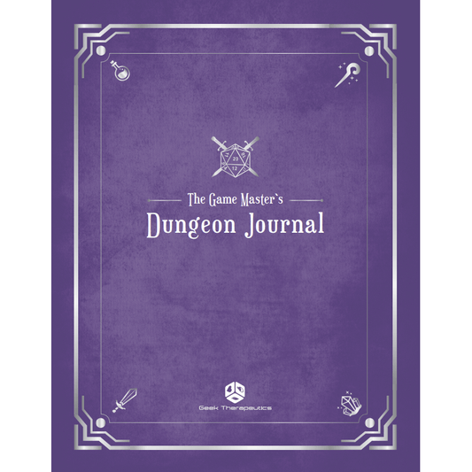 The Game Master's Dungeon Journal (Royal Purple)