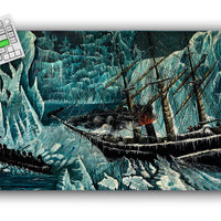 The Glacier TCG Playmat or XL Desktop