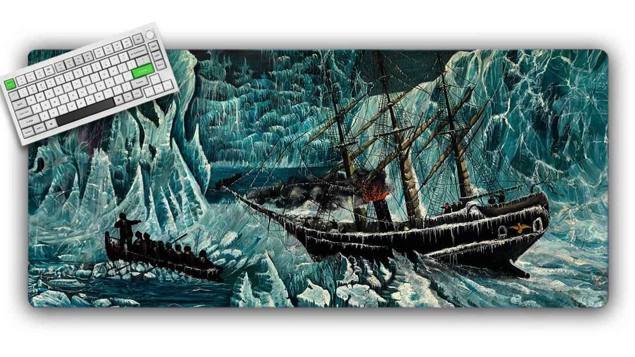 The Glacier TCG Playmat & XL Desktop Gaming Mat