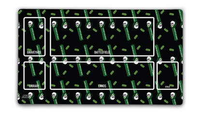 The Grim Pez Dispenser Learn to Play MTG Playmat