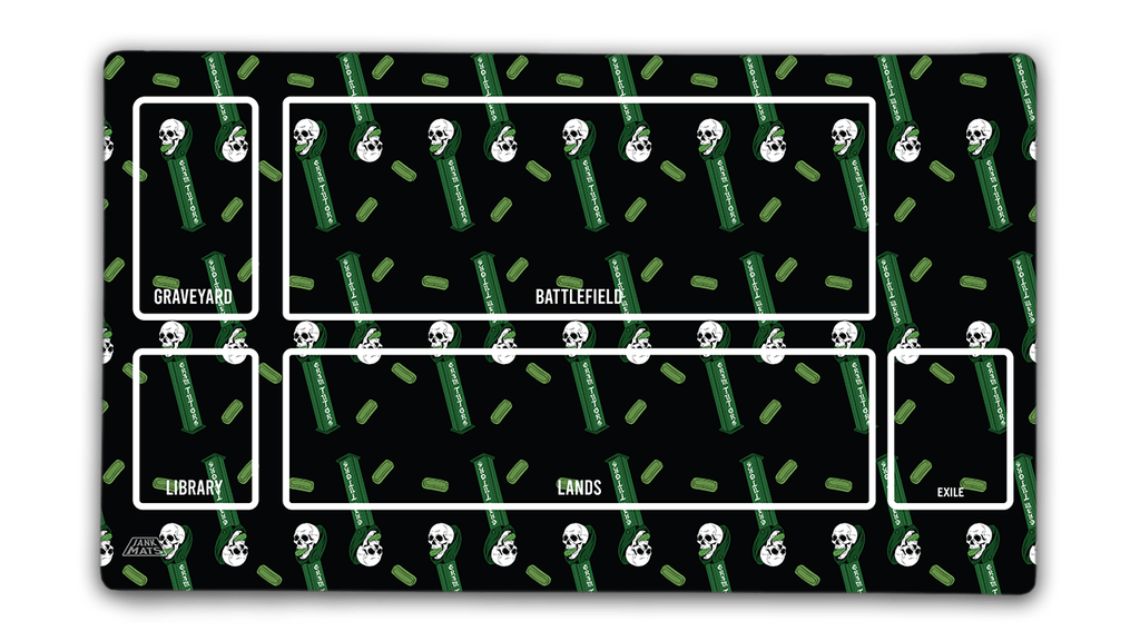 The Grim Pez Dispenser Learn to Play MTG Playmat