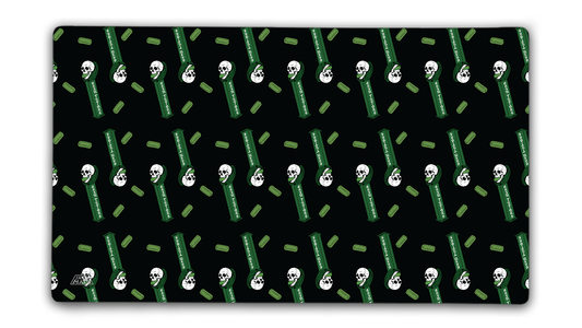 The Grim Pez Dispenser Playmat — Premium TCG Gaming Mat