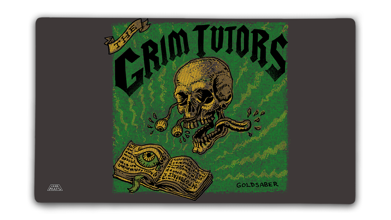The Grim Tutors Playmat — Premium TCG Gaming Mat