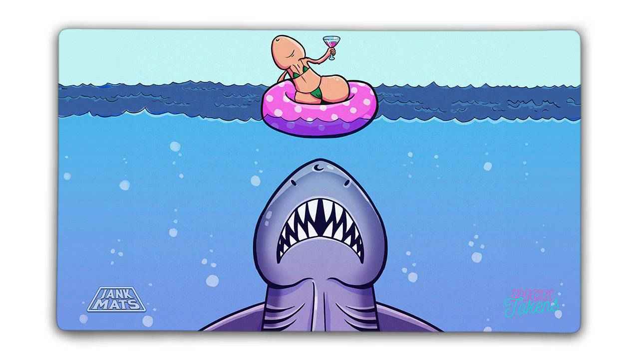 The Shark Playmat — Premium TCG Gaming Mat