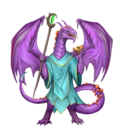 Battlezoo Dragons: Leshy Dragons for Foundry VTT