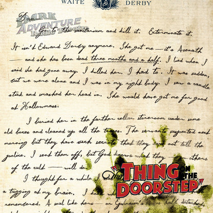 Dark Adventure Radio Theatre® - The Thing on the Doorstep