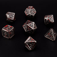 Torn Iron Dice Set