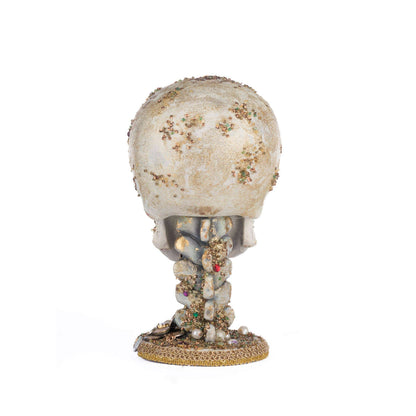 Treacherous Treasure Tall Skull Tabletop | Halloween Decor | Katherine's Collection