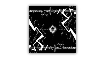 Triple-Blade Swordsman — 2 Player Cloth TCG Playmat