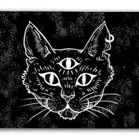 Trippy Cat Gaming Mat
