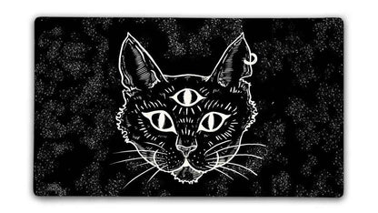 Trippy Cat Gaming Mat — TCG Playmat & XL PC Mousepad