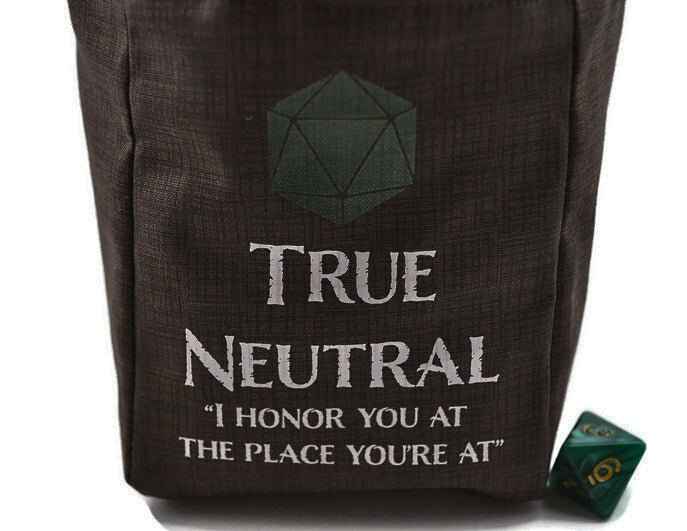 True Neutral Dice Bag