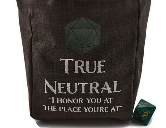 True Neutral Dice Bag