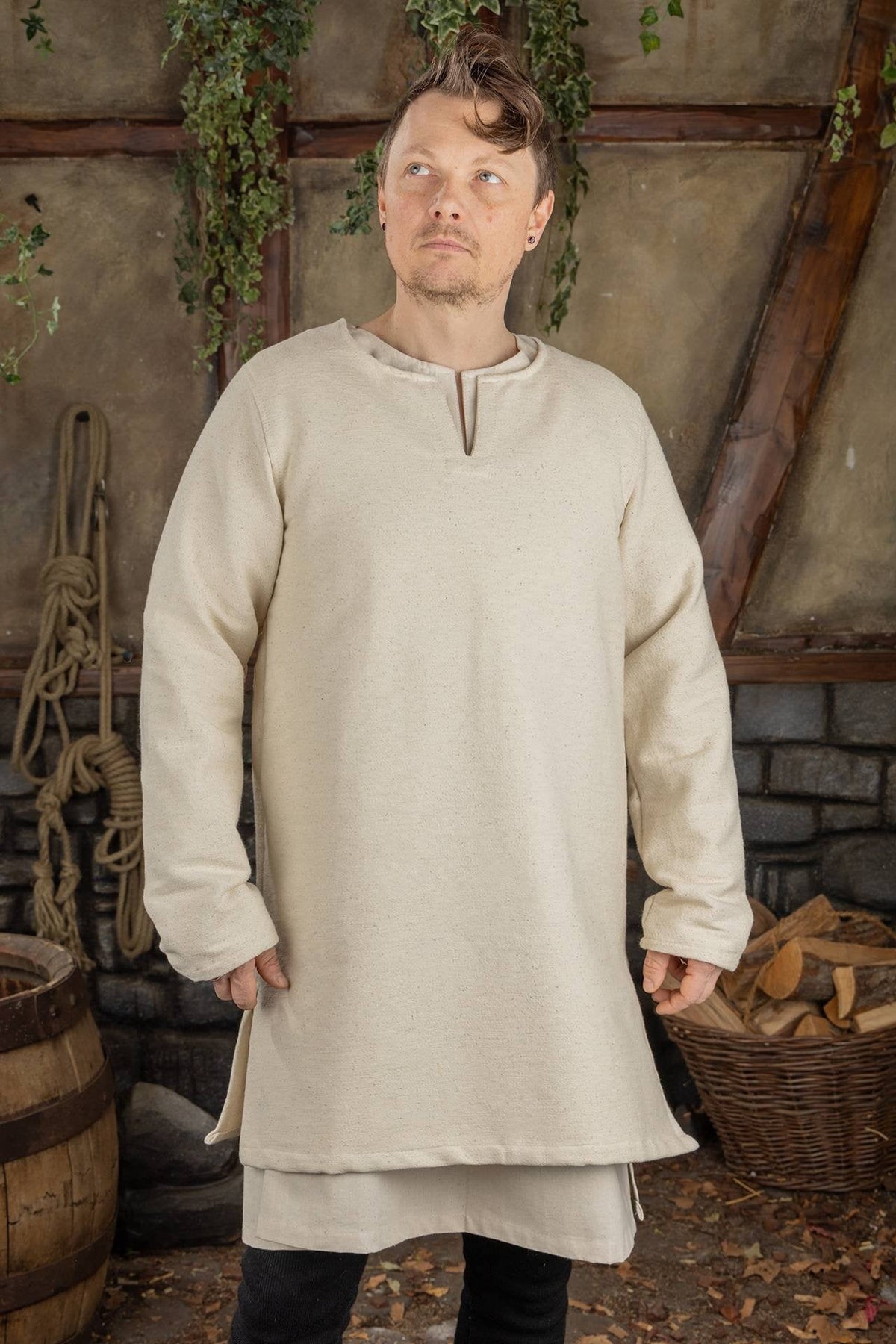 Short Tunic Erik Natural