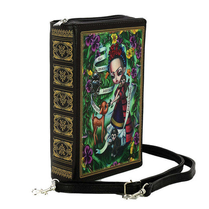 Unibrow Girl Book Handbag