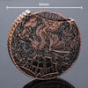Unique dice spinner DND Death theme metal dice