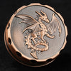 Unique Metal DND Dice Spinner - Spinning Steel Ball D20 Roulette Dice