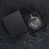 Unique Metal DND Spinning Dice Pocket Watch