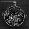 Unique Metal DND Spinning Dice Pocket Watch