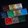 Unique Metal Foldable Dice Box with Magnets 7 in 1 Roulette DND Dice Spinner