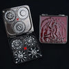 Unique Metal Foldable Dice Box with Magnets 7 in 1 Roulette DND Dice Spinner