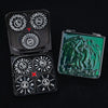 Unique Metal Foldable Dice Box with Magnets 7 in 1 Roulette DND Dice Spinner