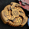 Unique Spinning Dice: 7 in 1 Spinning Gear Mechanical Knife Fidget Spinner Roulette Dice