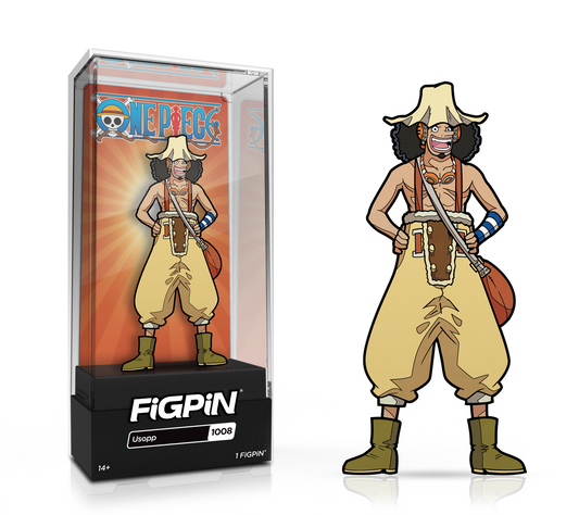 FiGPiN: One Piece - Usopp (1008) (Mighty Hobby Exclusive)
