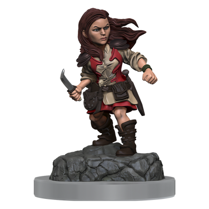 D&D: Nolzur's Marvelous Miniatures - Halfling Rogue Female