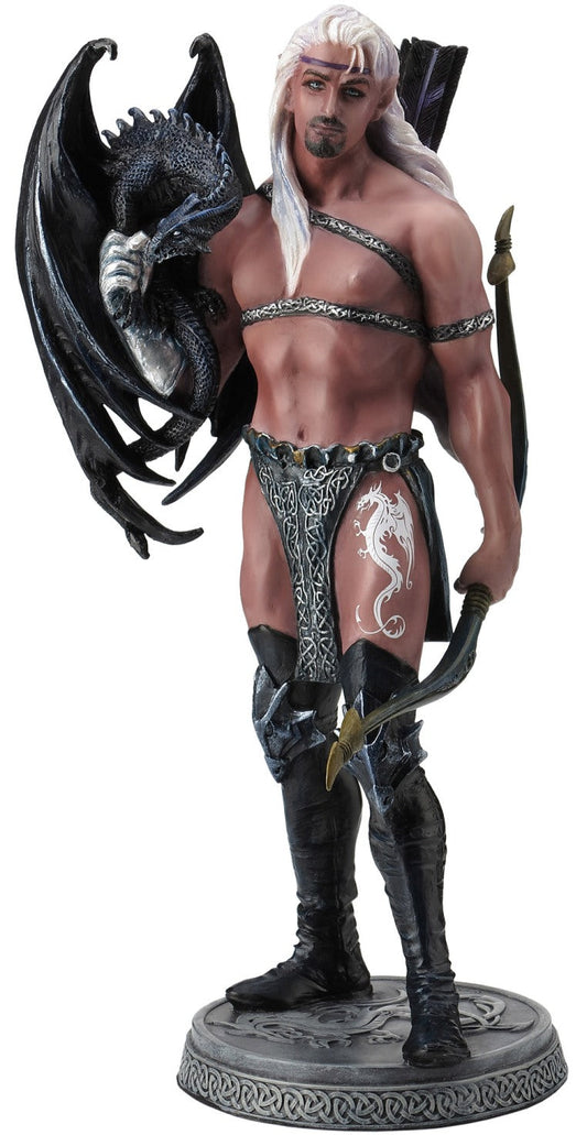 Dragonsworn Master Figurine - Ruth Thompson Hand-Painted Dragon Fantasy Sculpture