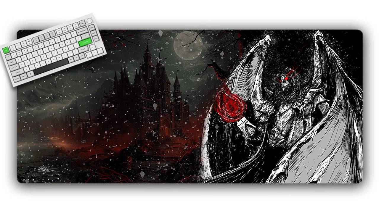 Vampire Demon Gaming Mat — TCG Playmat & XL PC Mousepad