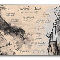 Vampire Sketch Playmat