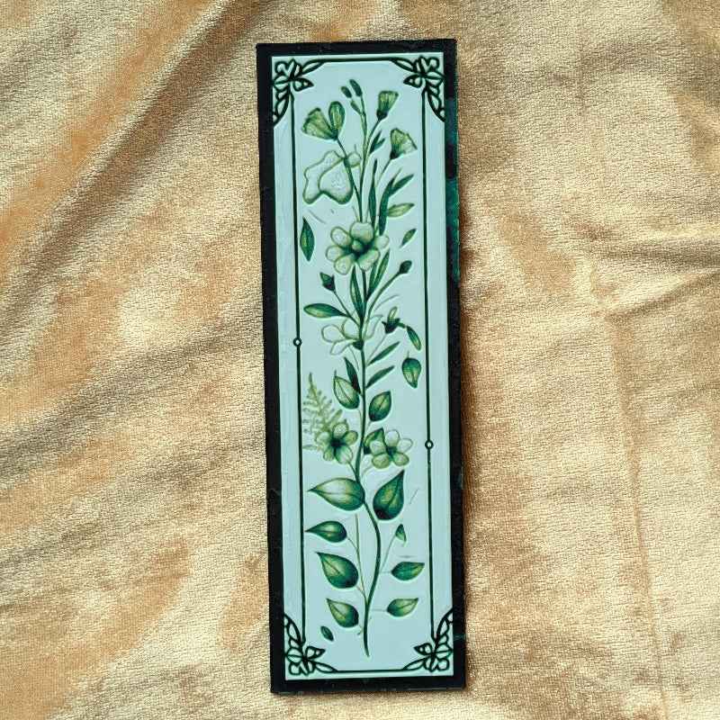 Wild Herb Botanical Bookmark 2x6 Art Nouveau